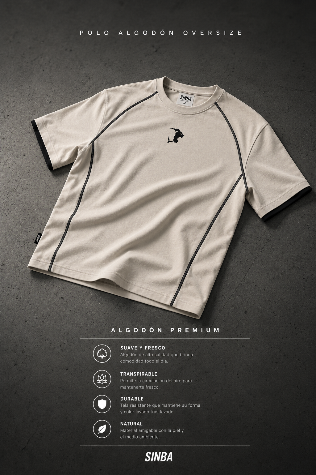 Oversize Crema
